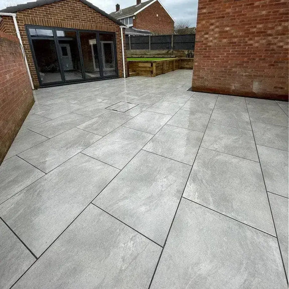 Earthcore Esprit Grey Porcelain Paving Slabs 900x600x20 | Paving Slabs UK