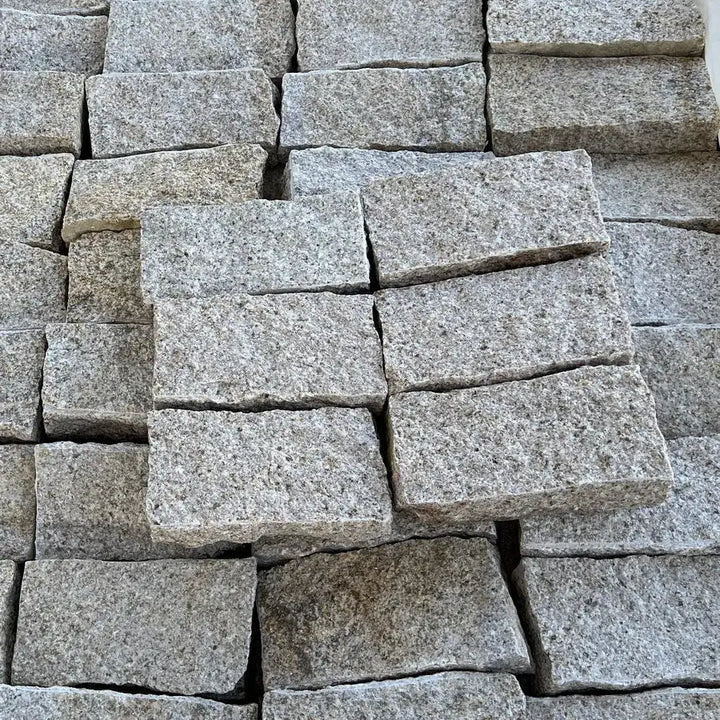 yellow granite setts cropped 200x100x50