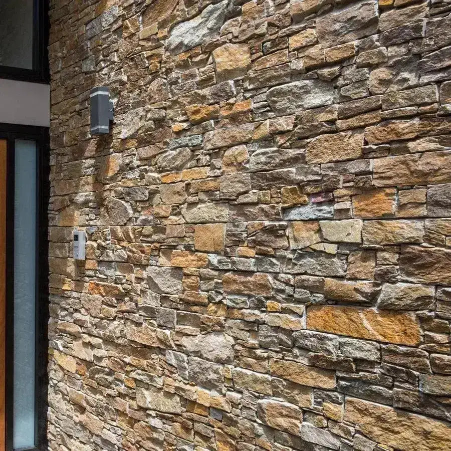 Autumn Gold Stone Cladding Z Tiles Clad Panels 570 x 200 | Paving Slabs UK